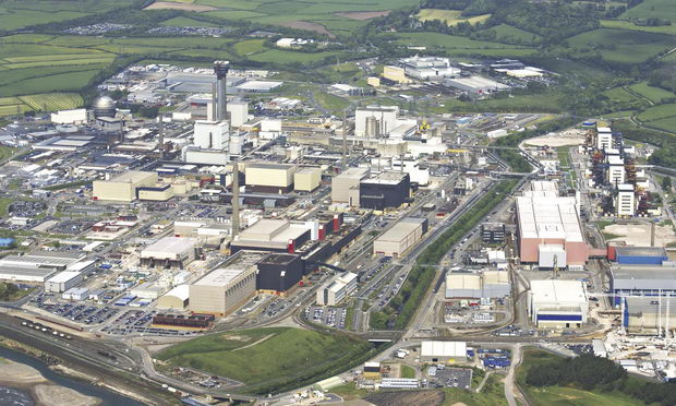 Sellafield nuclear reprocessing facility