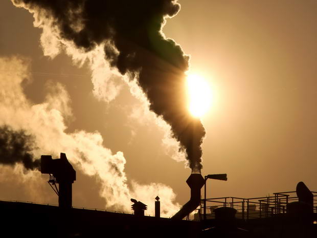 sun covered with soot
