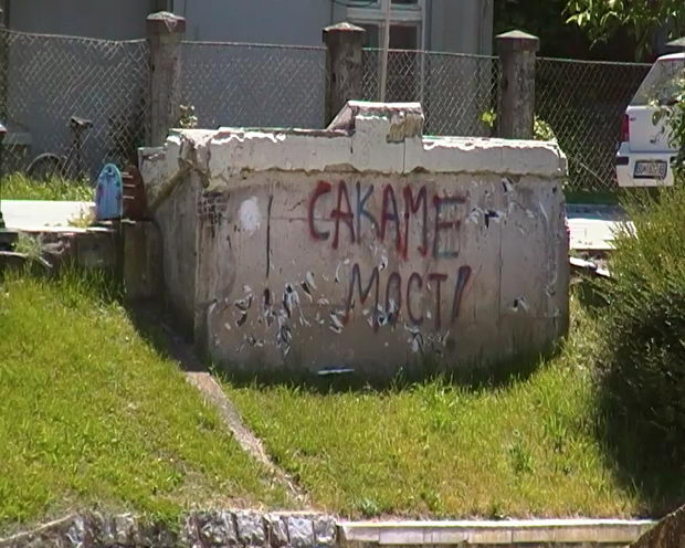 obnova na drven most vo struga