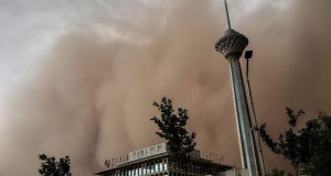 Песочна бура во Техеран