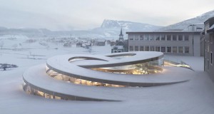 Спирален дизајн на швајцарски музеј за часовници