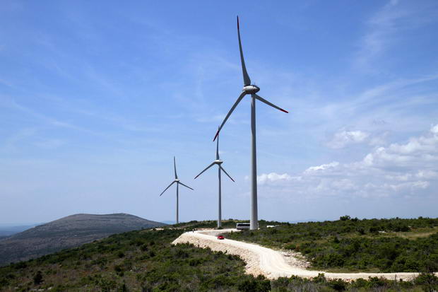 U Danilu kod Љibenika otvoren najveжi hrvatski vjetropark