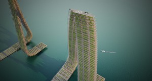 Архитектура на иднината која развива пловечко земјоделство