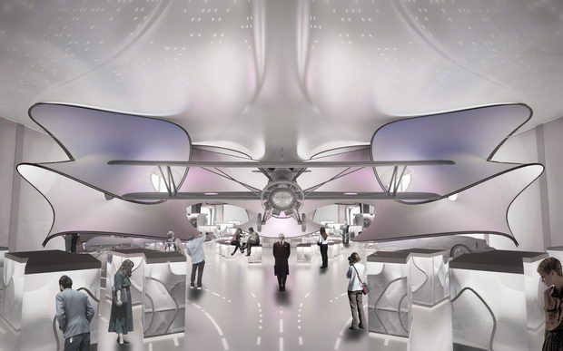 02-View-from-East-gallery-entrance-Science-Museum-Mathematics-Gallery-c.Zaha-Hadid-Architects-small