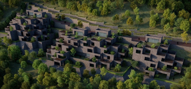 15.Living the Future  residential complex The Village (India), the Bureau of Sanjay Puri Architects