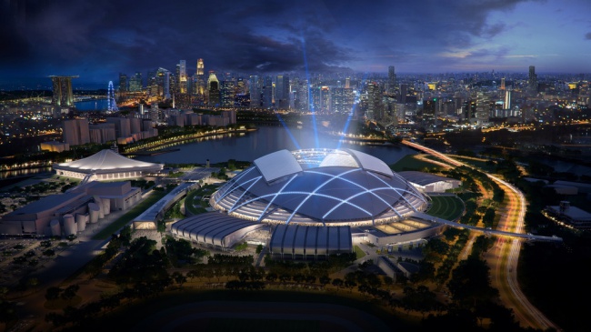 16.Sports  Sports center Singapore, Office Arup, DP Architects and AECOM