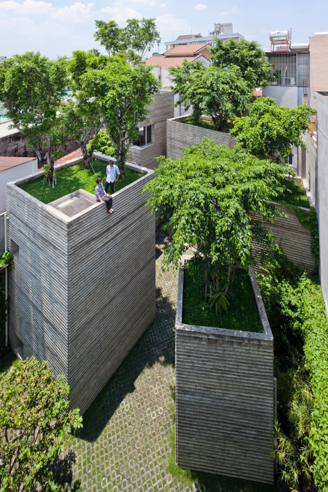 19.House  Mansion House for Trees in Ho Chi Minh City (Vietnam), the Bureau of Vo Trong Nghia Architects