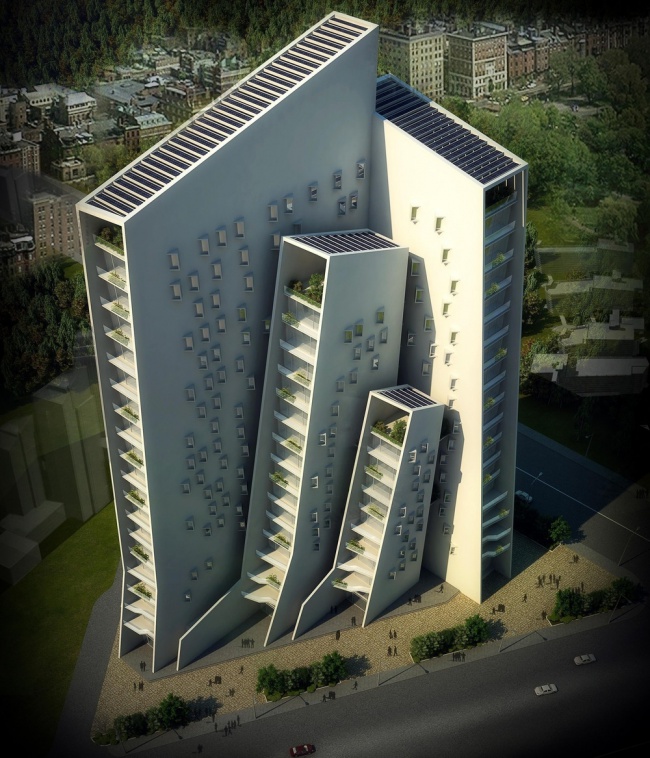 32.Offices - future projects  complex Agashiyan in Ahmedabad (India), the Bureau of Sanjay Puri Architects