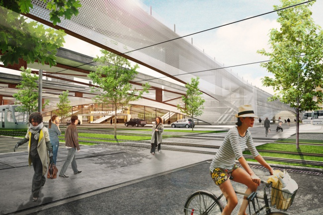 33.Infrastructure - future projects  Central Station Linkoping (Sweden), the Bureau of Sweco Central Architects (Metro Arkitekter) and Rundquist Arkitekter