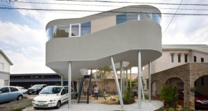 Јапонска куќа инспирирана од птичје гнездо