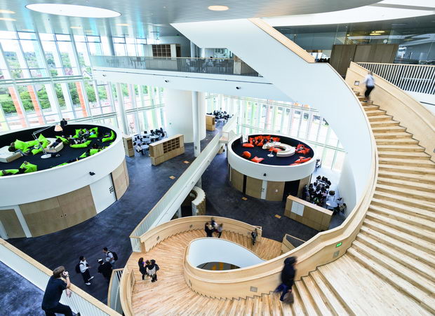 Ørestad Gymnasium, København, DK - 3XN