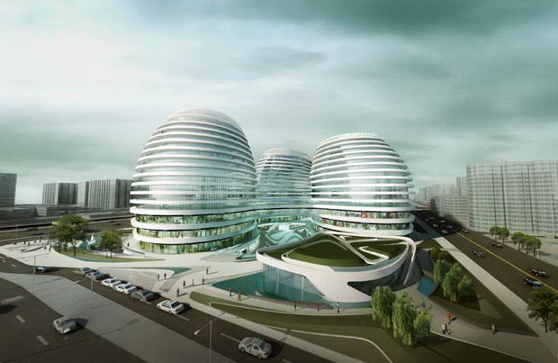 Zaha Hadid vo Kina