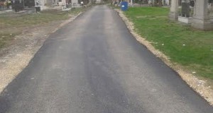 Асфалтирани нови улици на градските гробишта „Бутел“