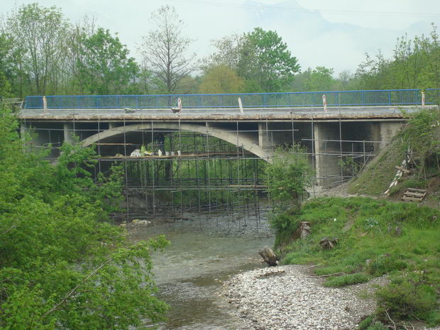 pred sanacija most Plasnica - Crna Gora