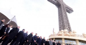 Пуштен во употреба современ систем за осветлување на Милениумскиот Крст