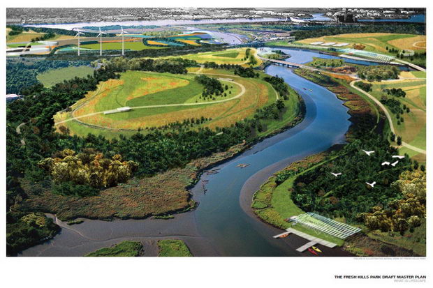 deponija vo zelenilo freshkills park