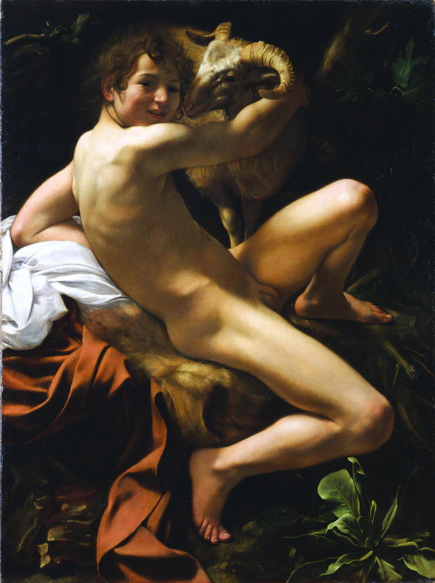 Caravaggio John the Baptist 1602
