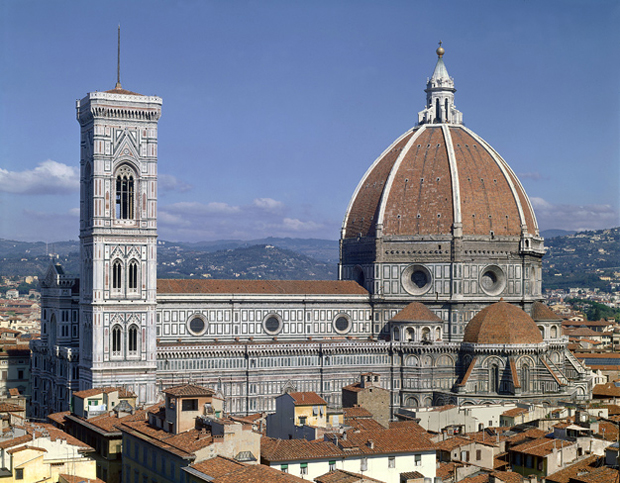 ********: View of the dome and belltower. Florence