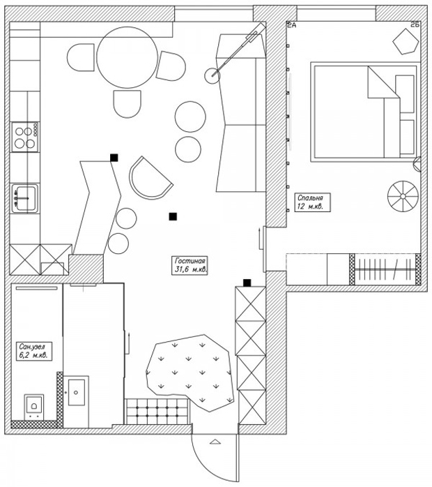 12-mal-studio-apartman-so-unikaten-dizajn