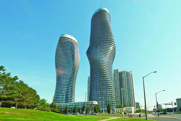 4. Absolute World Towers, Mississauga, Канада, 2012  г.