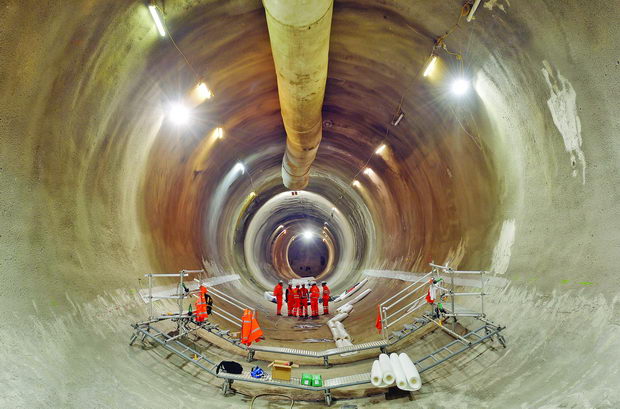 Crossrail construction
