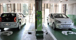Поставена станица за полнење електрични возила во катната гаража „Македонска фаланга”