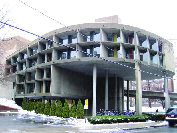 11. Carpenter Center for Visual Arts, Massachusetts, USA,  1963