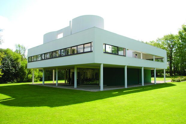 5. Villa Savoye, Poissy-sur-Sein, 1928 - 1931,  Francija