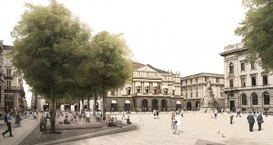 План за ревитализација на Piazza della Scala во Милано