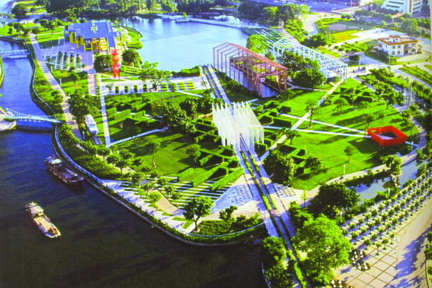 6 Park vo Guangdong Kina