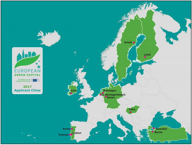 zeleni gradovi vo evropa