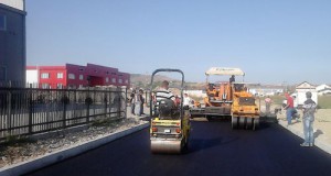 Нова улица во економската зона Марино-Кадино