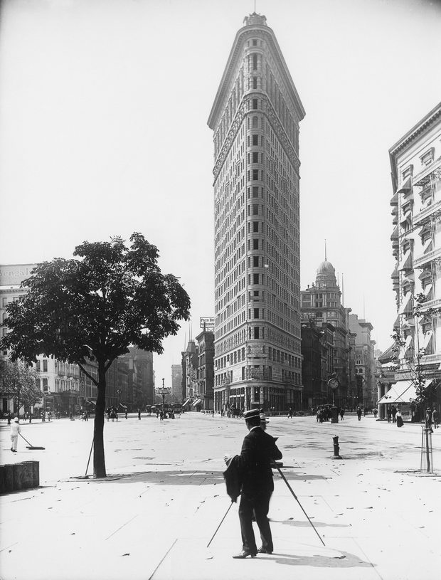 Close-Up Photograph Of The Flatiron Building
