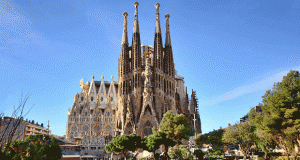 Sagrada Familiа во својата последна фаза на изградба