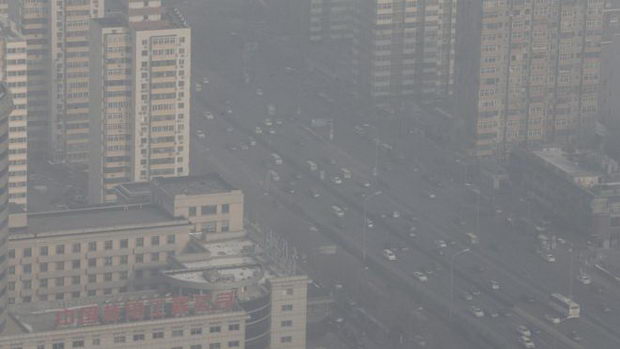 Smog vo Peking