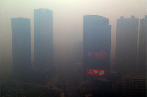 Smog vo Peking1