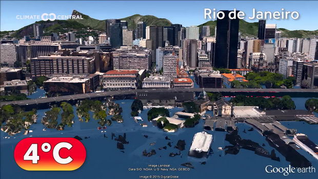globalen potop Rio de Janeiro