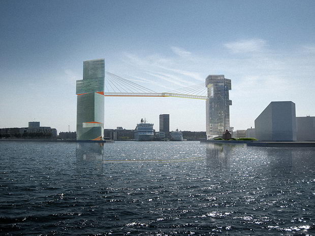 MOst za velosipedisti vo Kopenhagen1