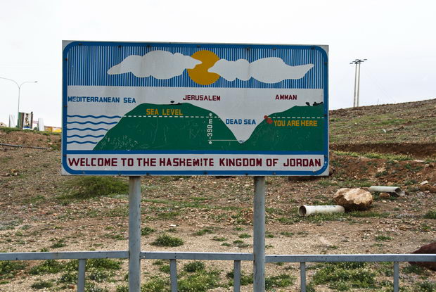 Mrtvo more diagram jordan