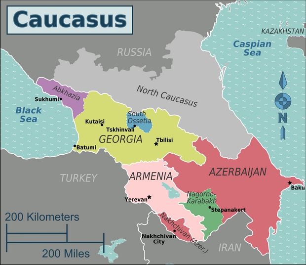 Vojni za nafta Kavkaz