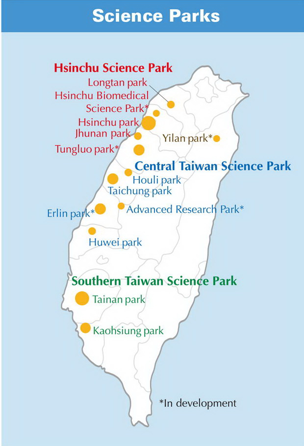 Hsincu naucen park Tajvan