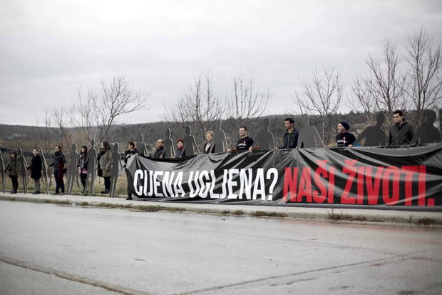 Termocentrala protesti