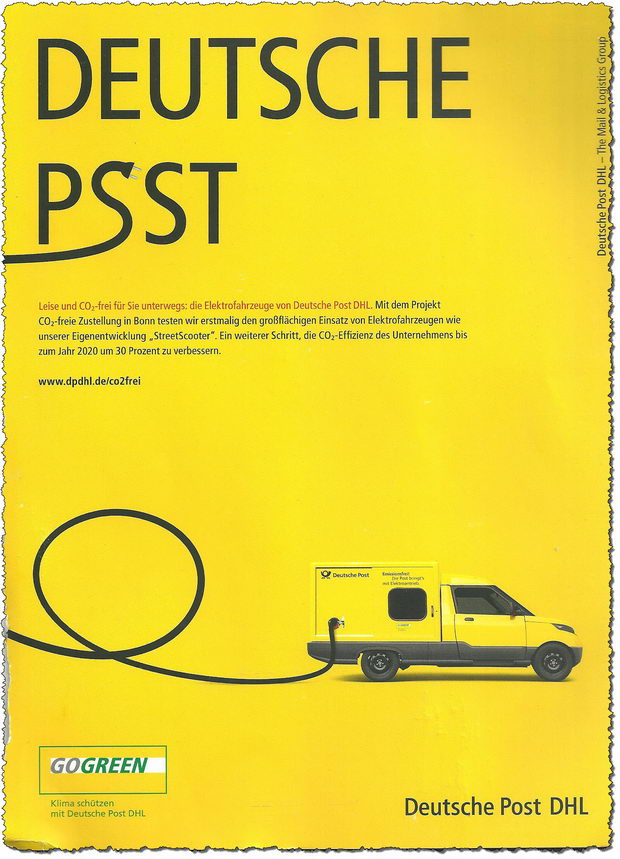 Elektricni vozila Deutsche post1