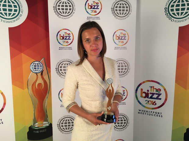 Dragana Cifliganec BIZZ award
