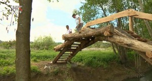 Во хрватско село изграден мост точно според нацрт на Да Винчи