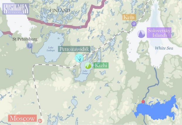 Kizhi RF mapa
