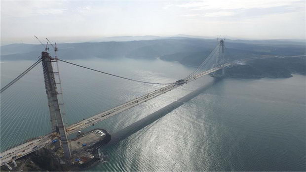 Nov most vo Turcija Sultan selim mram. more
