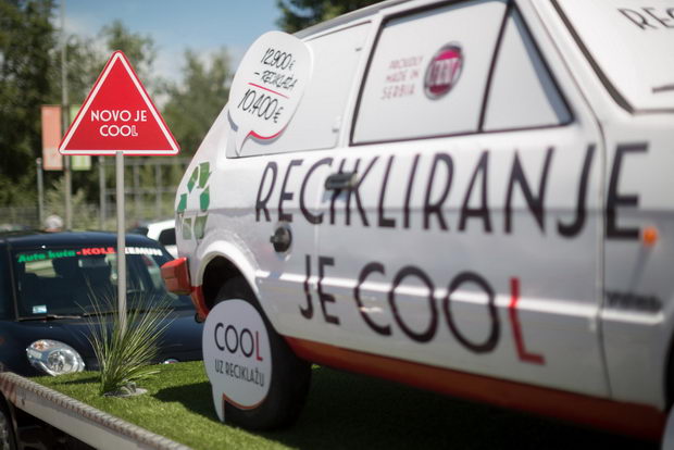 Recikliranje fiat SRB.