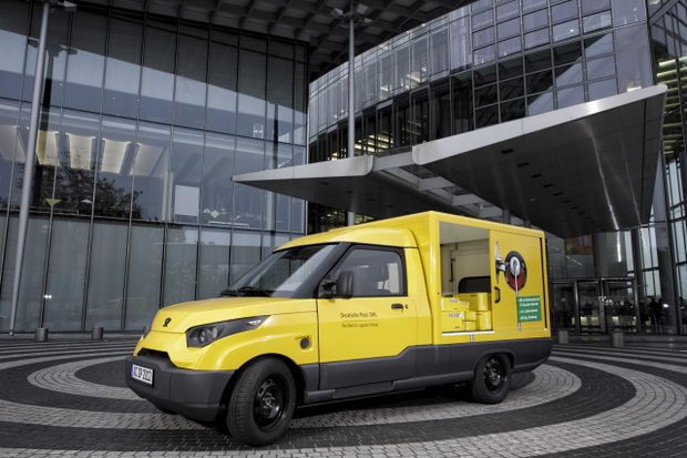 Elektricni vozila za germanskata posta