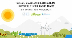 Меѓународна конференција на тема „Климатски промени и зелена економија – улогата на образовниот систем“